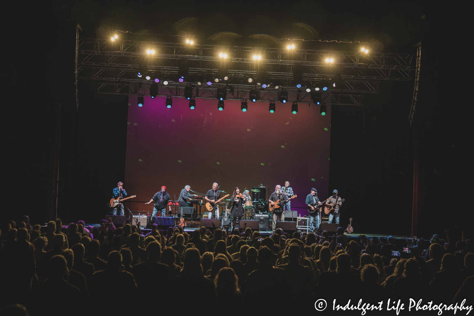 The Ozark Mountain Daredevils live in concert at Star Pavilion inside of Ameristar Casino in Kansas City, MO on November 11, 2023.