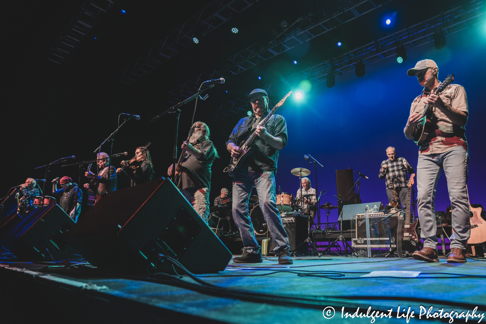 The Ozark Mountain Daredevils performing live at Star Pavilion inside of Ameristar Casino in Kansas City, MO on November 11, 2023.