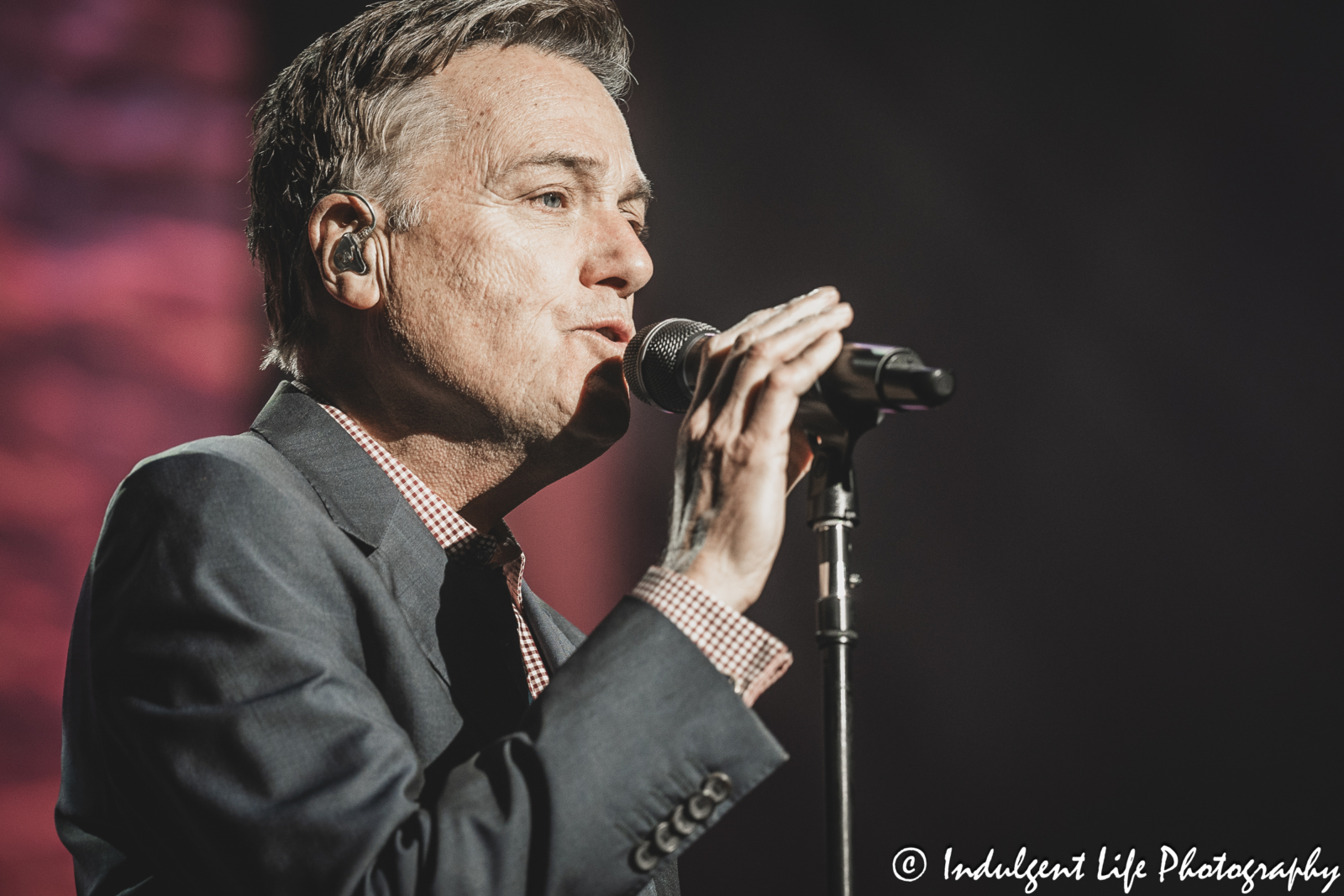 Michael W. Smith live in concert during his Christmas show at Music Hall in downtown Kansas City, MO on November 30, 2023.