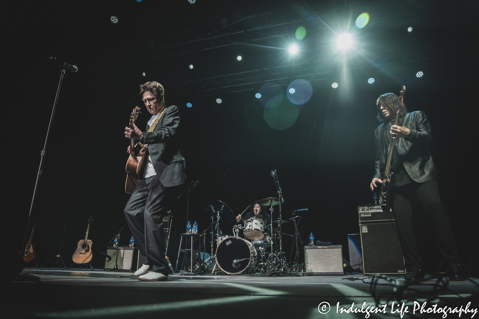 John Waite and his bandmates performing "Best of What I Got" by Bad English during their concert at Ameristar Casino Hotel Kansas City on December 8, 2023.