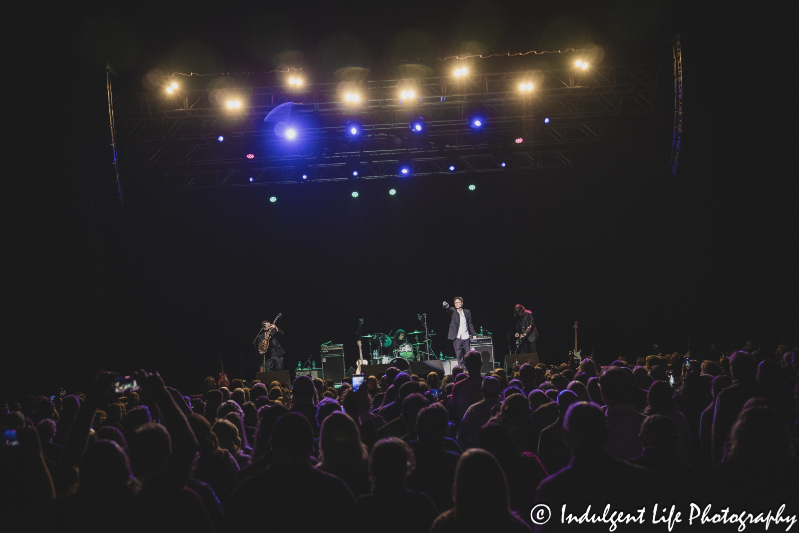 John Waite performing live in concert at Ameristar Casino's Star Pavilion in Kansas City, MO on December 8, 2023.