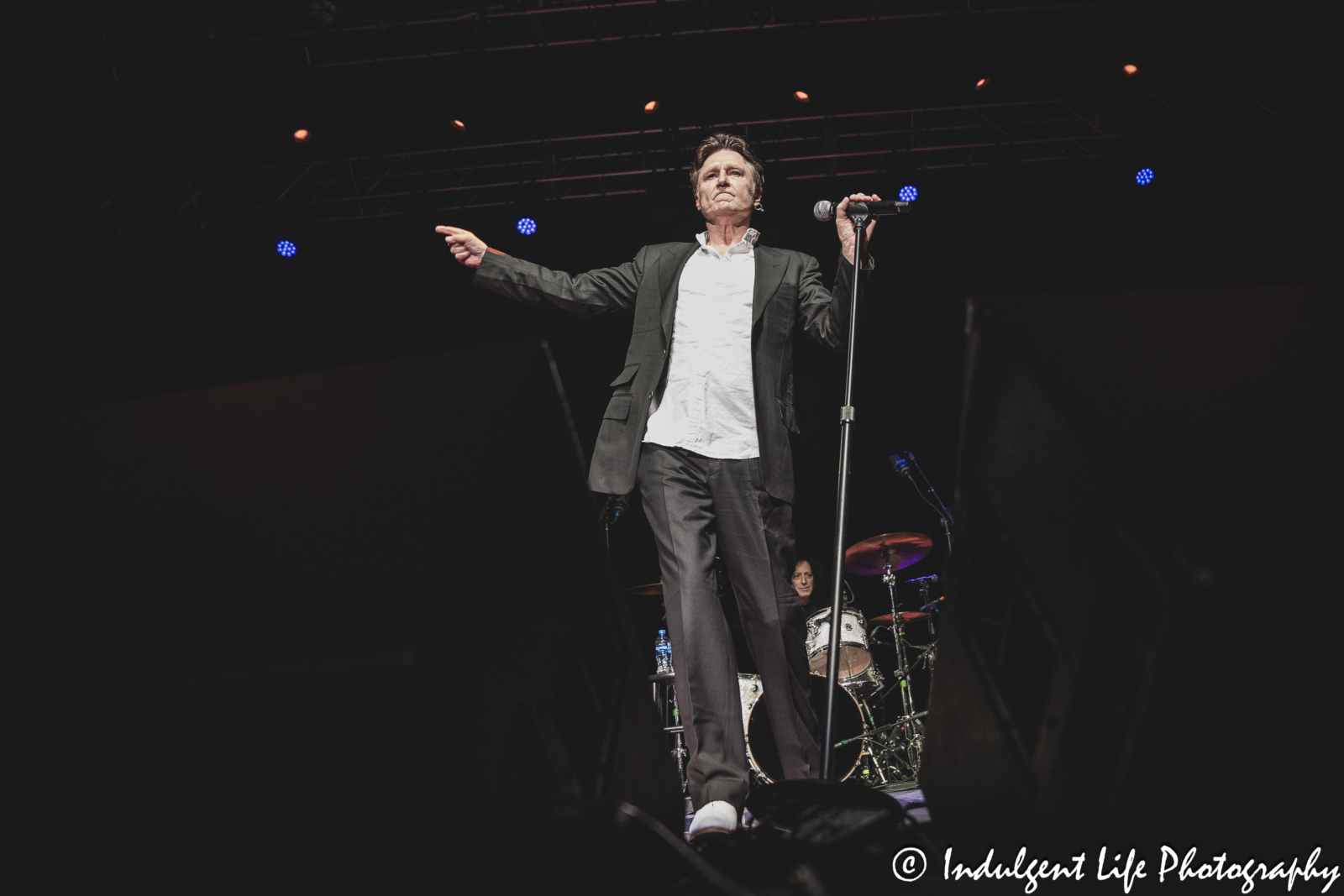 John Waite live in concert during his "Missing You" 40th Anniversary tour stop at Star Pavilion inside of Ameristar Casino in Kansas City, MO on December 8, 2023.