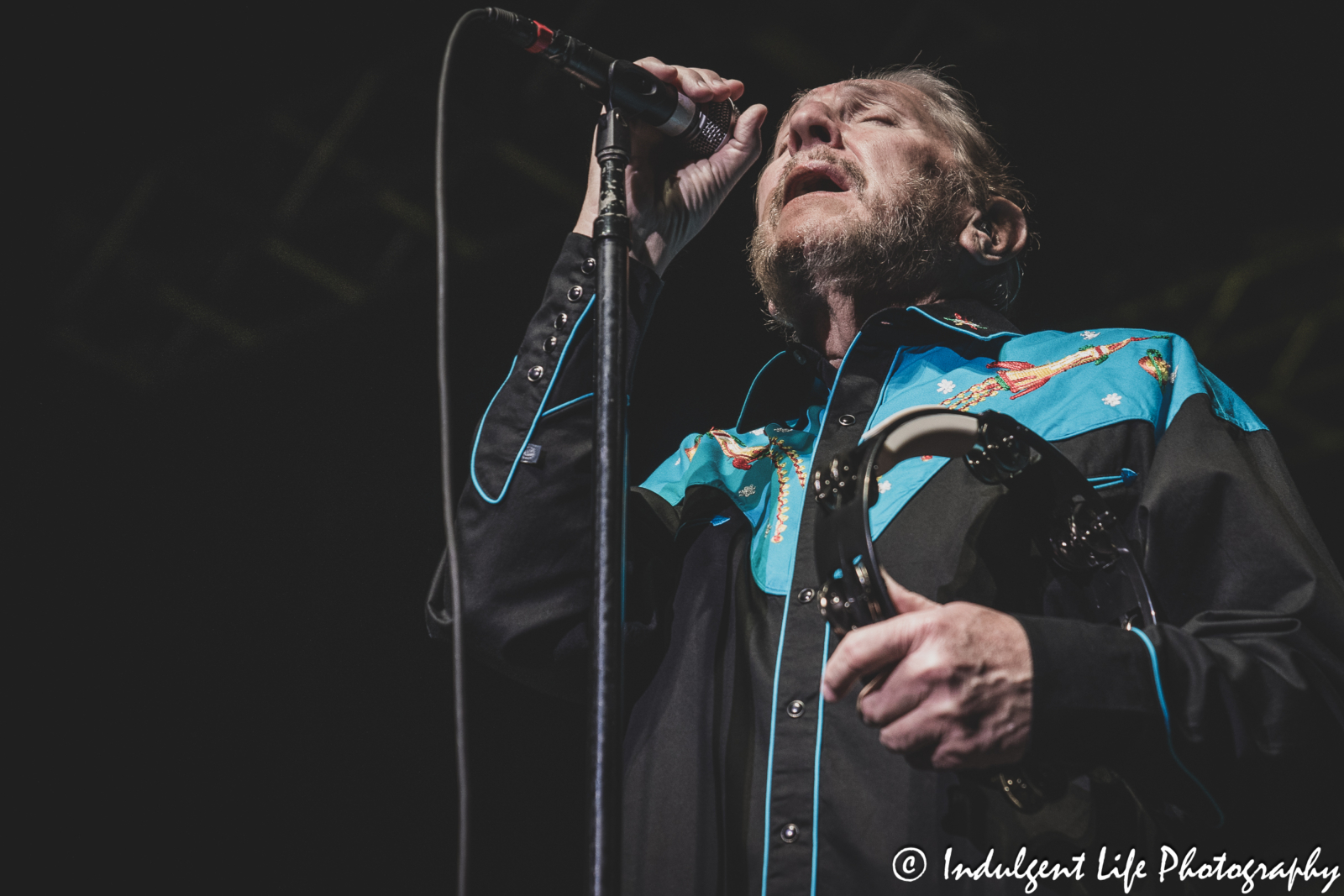 Lead singer and founding member Doug Gray of The Marshall Tucker Band performing live at Ameristar Casino's Star Pavilion in Kansas City, MO on December 1, 2023.