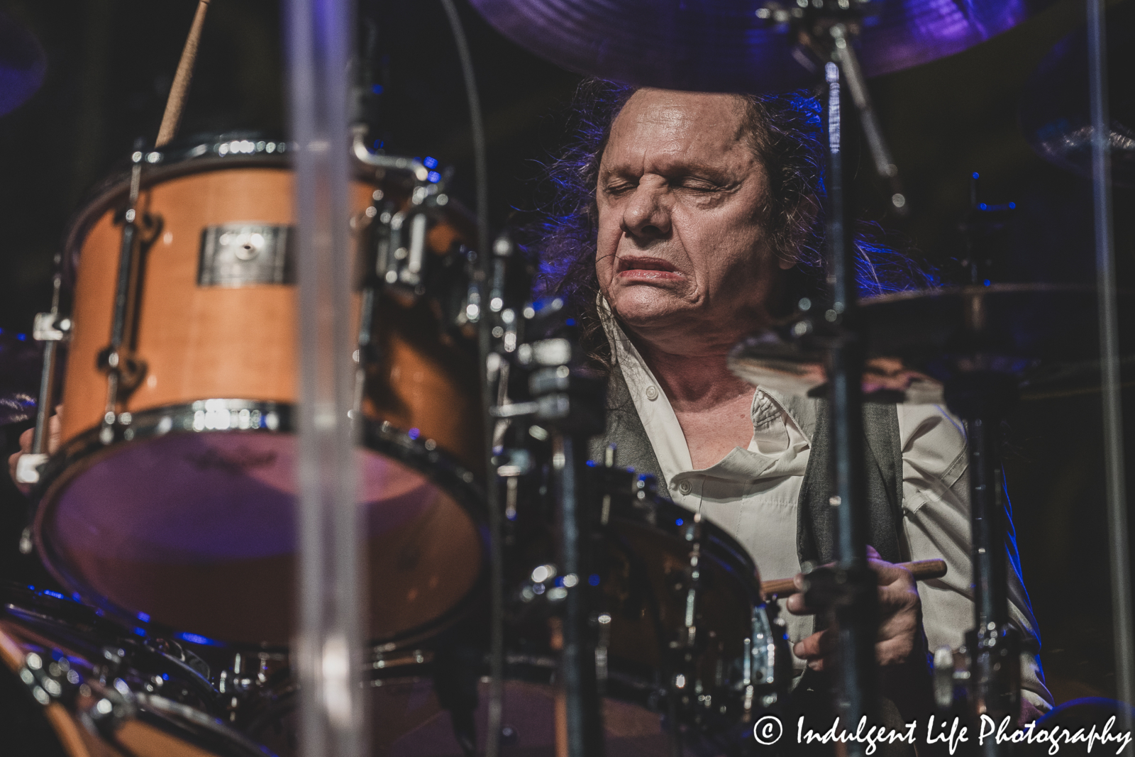 Drummer B.B. Borden of The Marshall Tucker Band playing live at Star Pavilion inside of Ameristar Casino in Kansas City, MO on December 1, 2023.