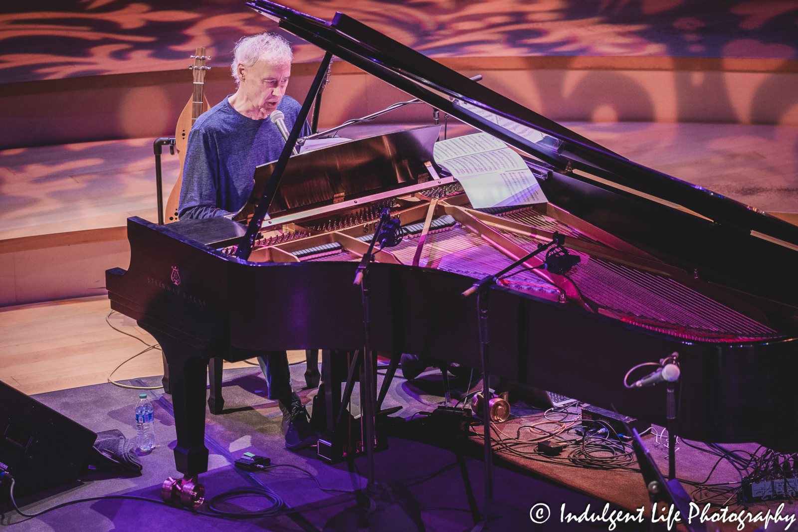 Bruce Hornsby live in concert at Helzberg Hall inside of Kauffman Center for the Performing Arts in downtown Kansas City, MO performing "Every Little Kiss" on March 14, 2024.