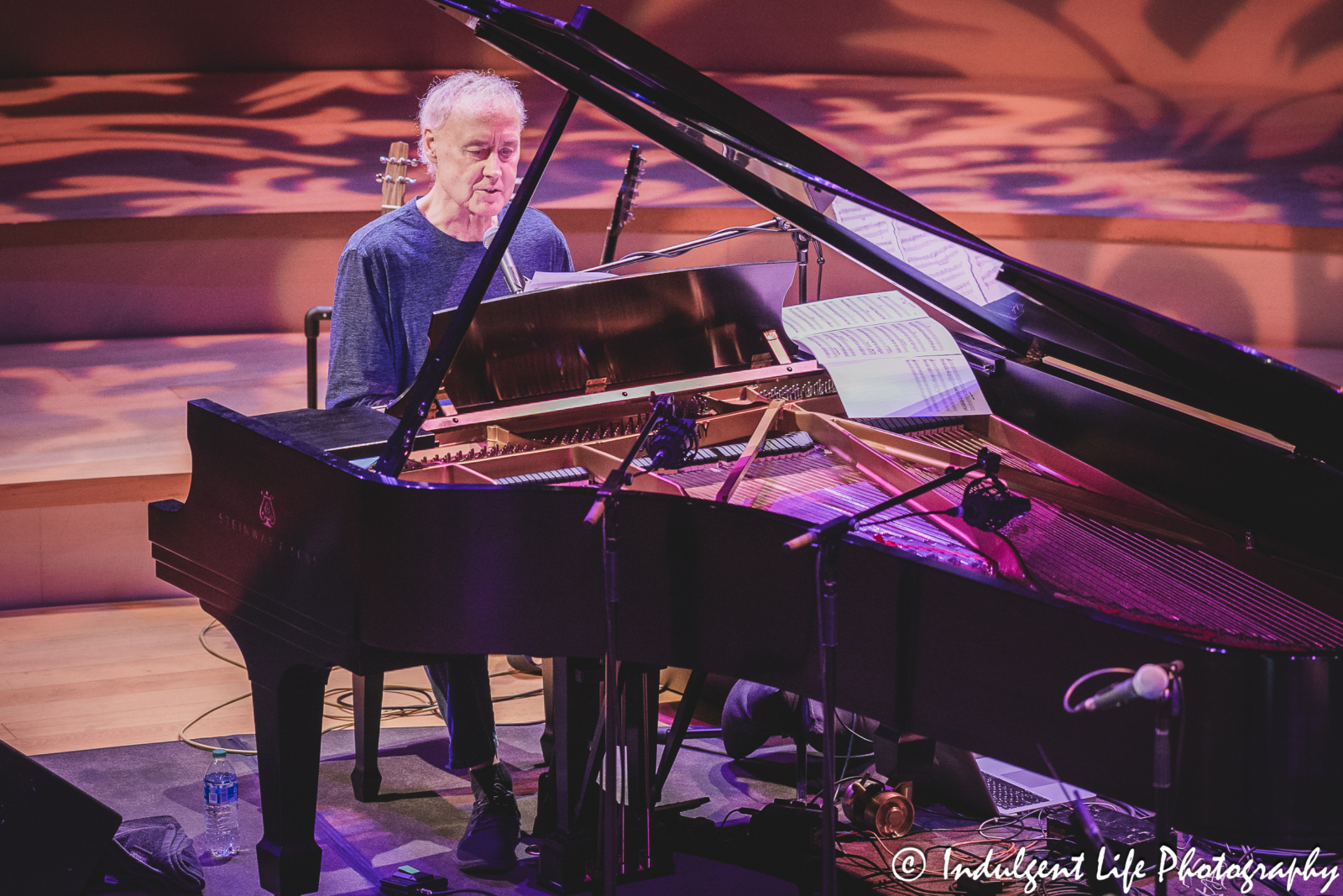 Bruce Hornsby performing "Every Little Kiss" live in concert at Helzberg Hall inside of Kauffman Center for the Performing Arts in downtown Kansas City, MO on March 14, 2024.