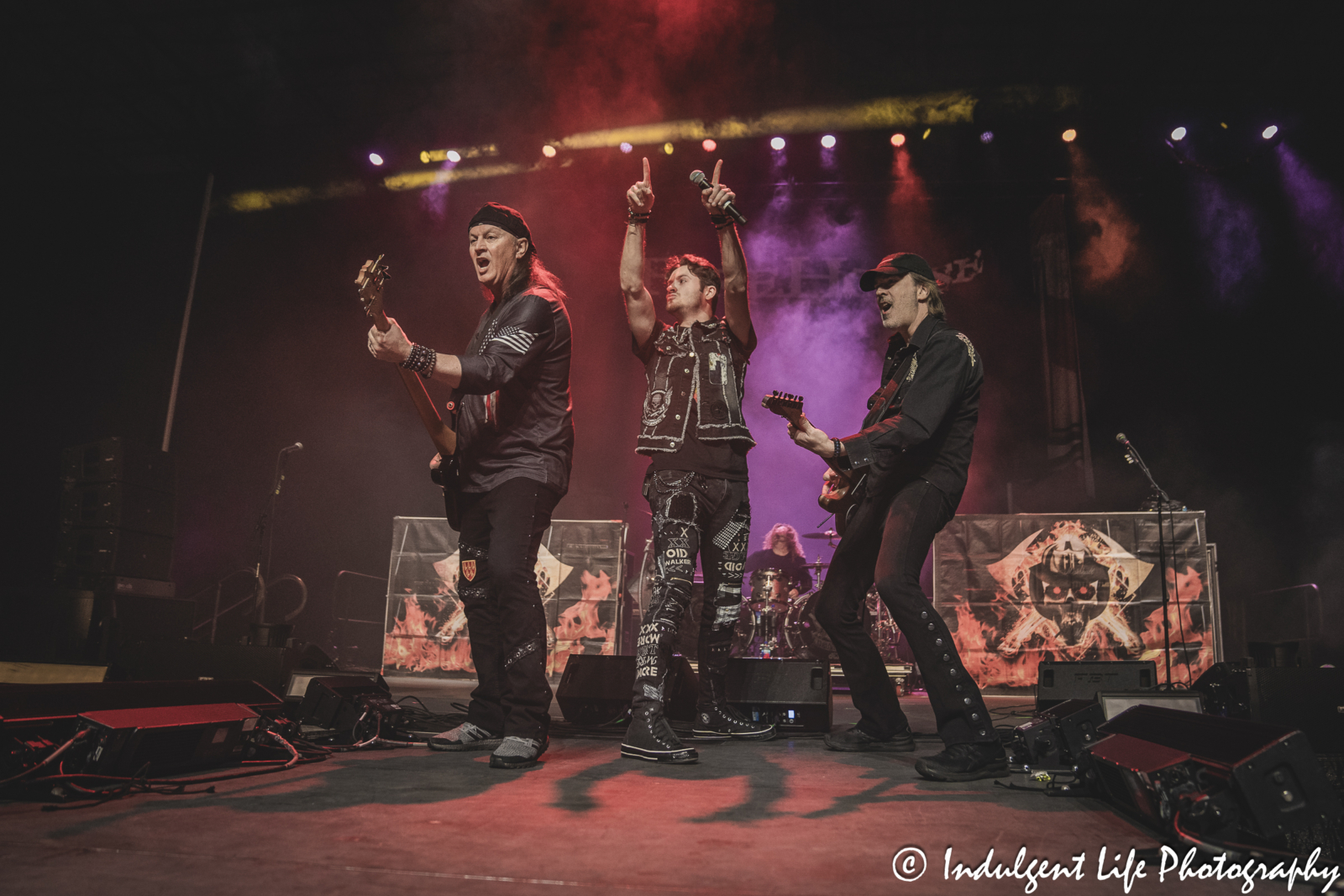 Firehouse performing live at Hy-Vee Arena in Kansas City, MO on March 22, 2024.