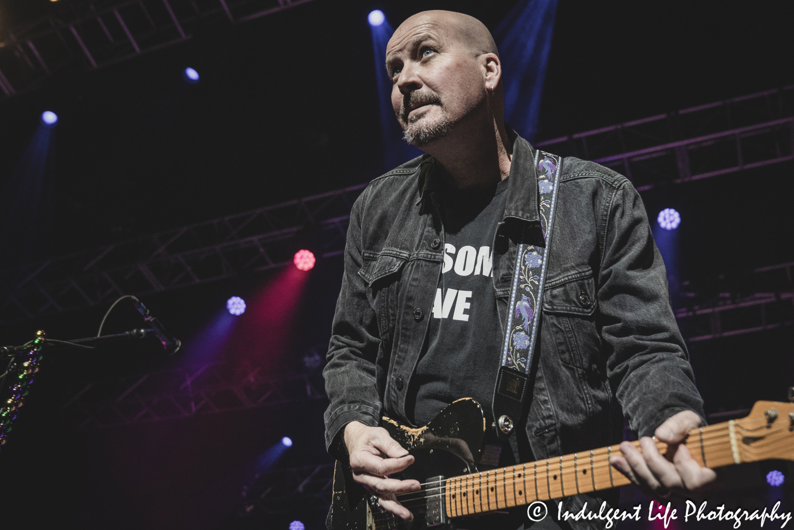 Foghat lead singer Scott Holt performing live at Star Pavilion inside of Ameristar Casino in Kansas City, MO on March 15, 2025.
