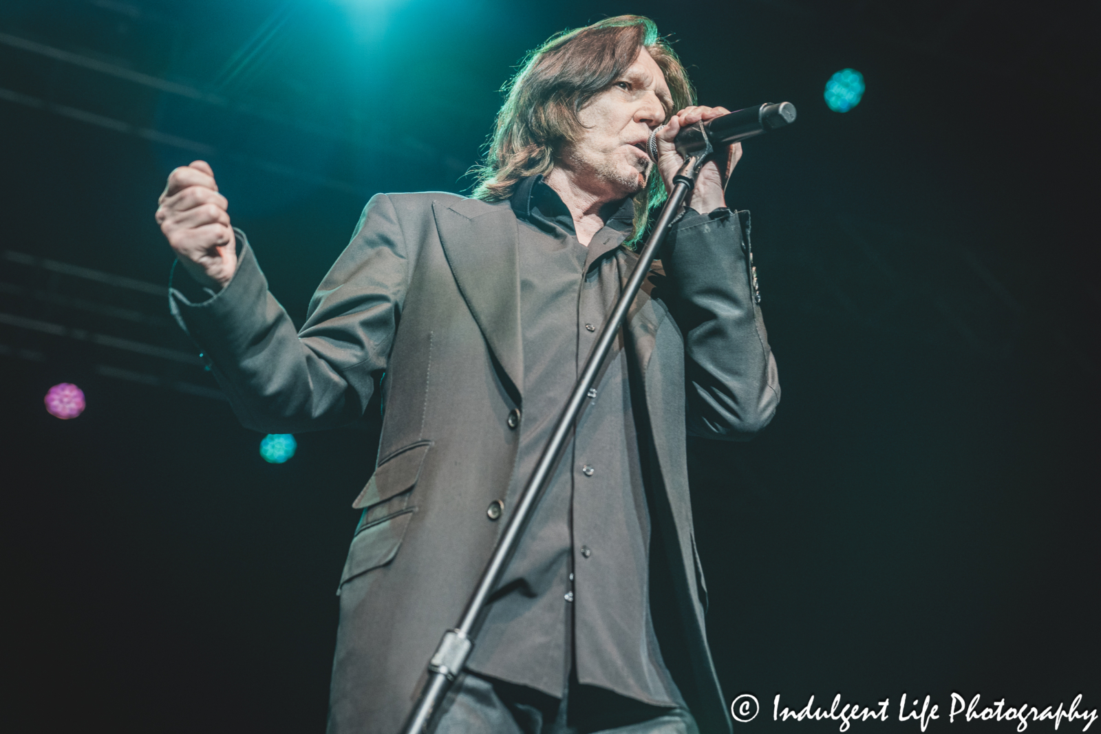 John Waite singing his cover of "Tears" by Peter Criss live at Star Pavilion inside of Ameristar Casino in Kansas City, MO on March 8, 2025.