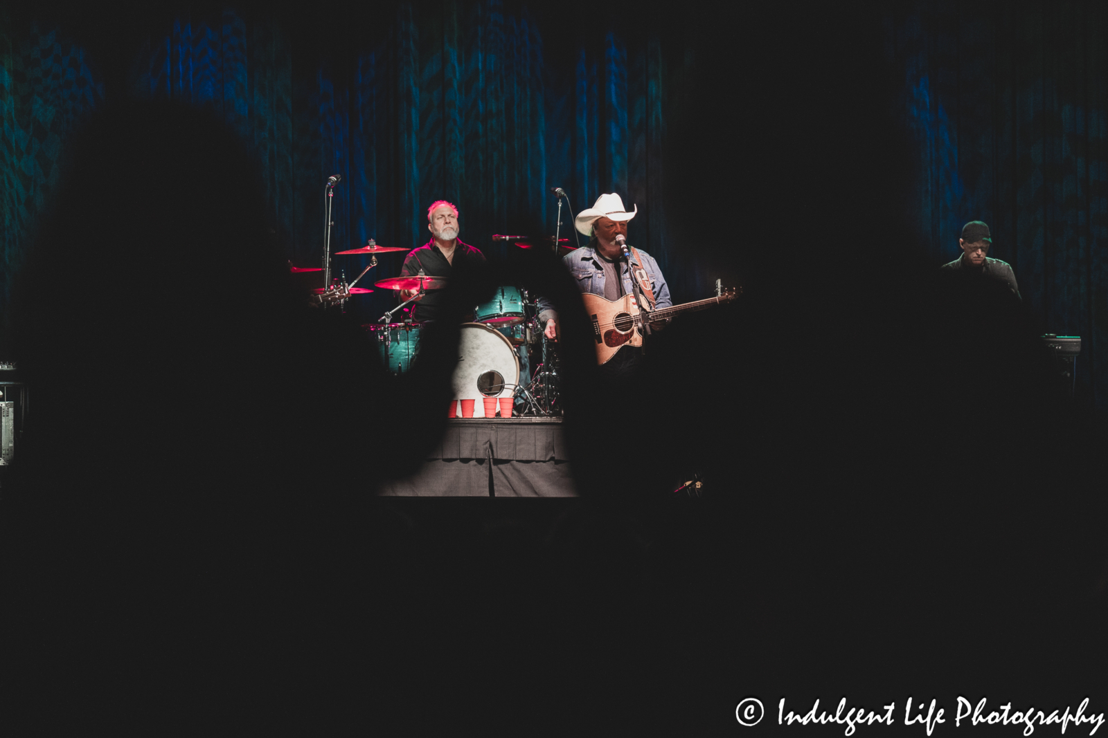 Fans dancing as Mark Chesnutt performed live at Star Pavilion inside of Ameristar Casino in Kansas City, MO on March 7, 2025.