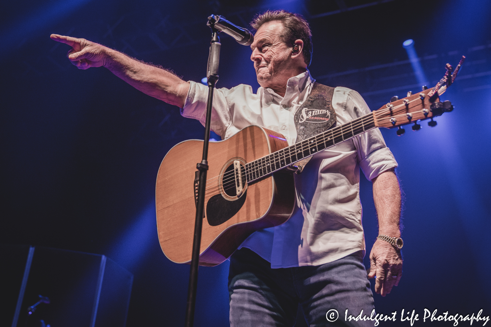 Sammy Kershaw live in concert at Ameristar Casino's Star Pavilion in Kansas City, MO on March 28, 2025.