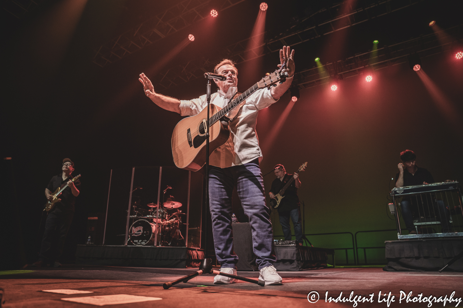 Sammy Kershaw performing live in concert at Ameristar Casino in Kansas City, MO on March 28, 2025.