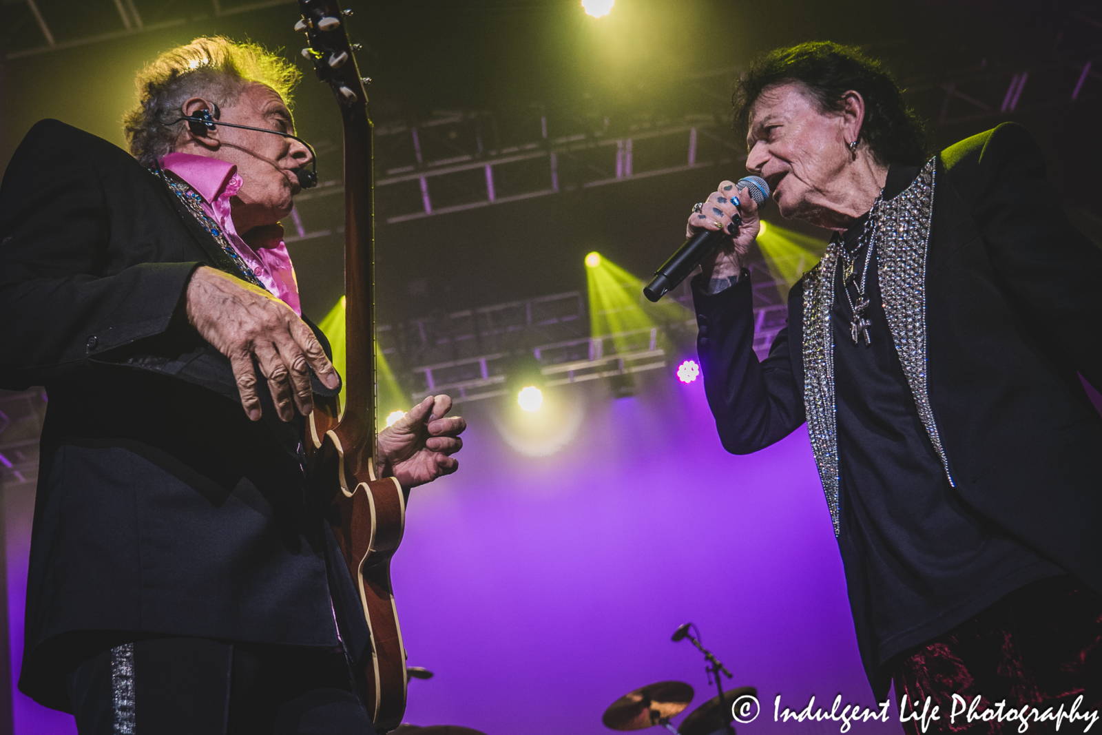 Air Supply duo of Graham Russell and Russell Hitchcock live in concert at Star Pavilion inside of Ameristar Casino in Kansas City, MO on May 17, 2025.
