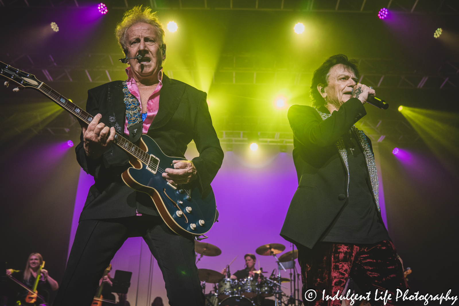 Air Supply duo of Graham Russell and Russell Hitchcock performing "Even the Nights Are Better" at Ameristar Casino in Kansas City, MO on May 17, 2025.