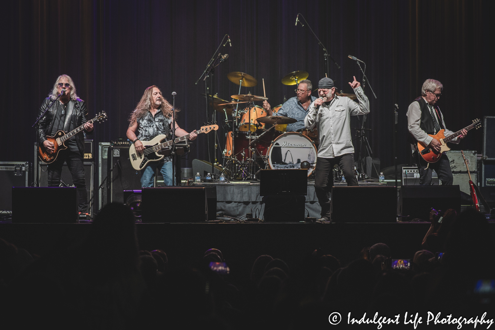 Missouri the band performing live in concert at Ameristar Casino's Star Pavilion in Kansas City, MO on April 26, 2025.