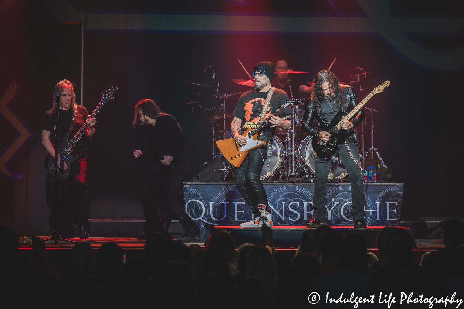 Star Pavilion live concert performance featuring Queensrÿche inside of Ameristar Casino in Kansas City, MO on May 16, 2025.