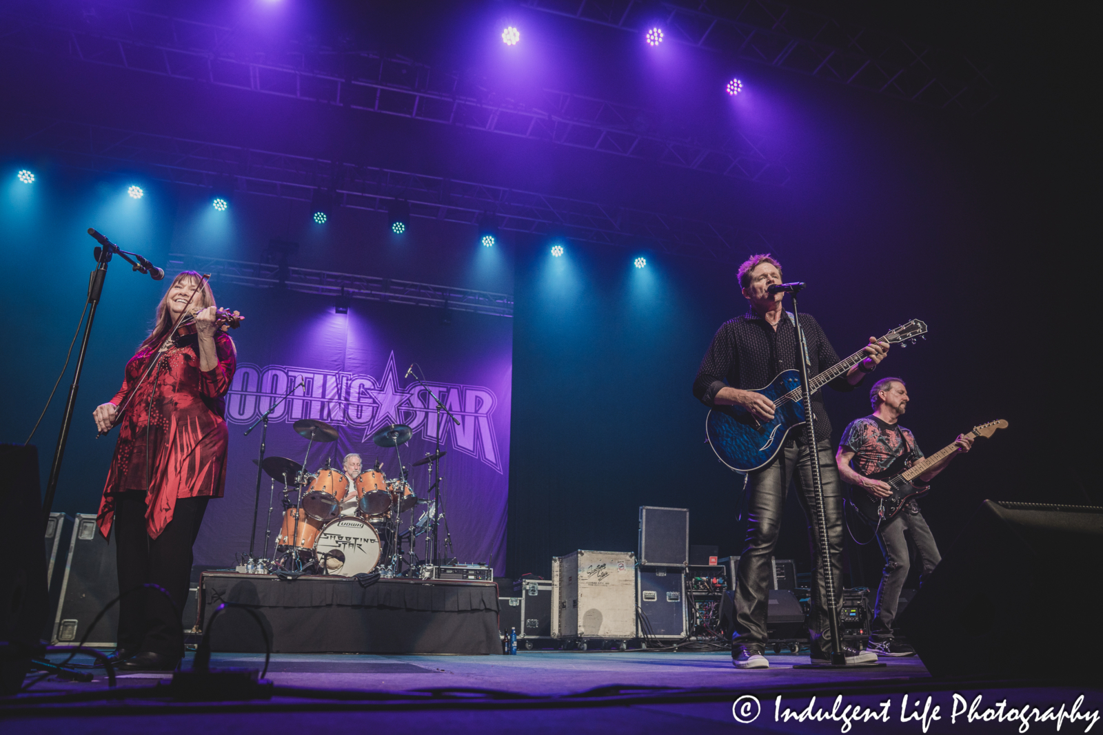 Ameristar Casino concert featuring Shooting Star inside of Star Pavilion in Kansas City, MO on April 26, 2025.