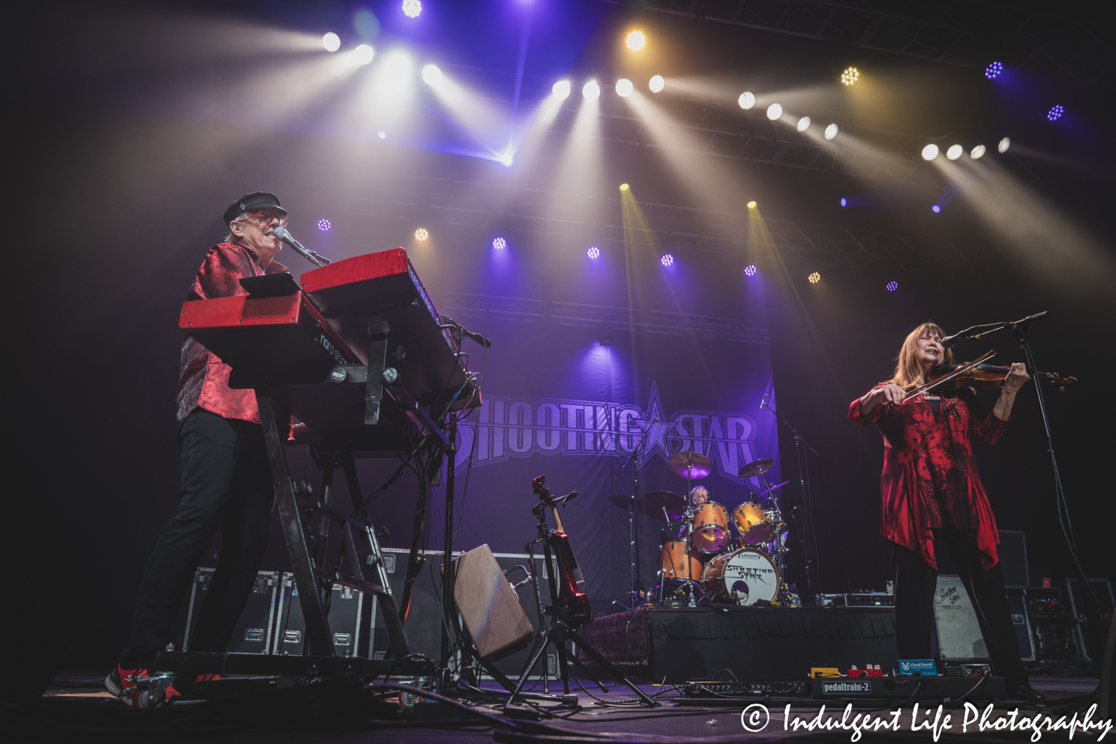 Shooting Star live concert performance at Ameristar Casino Hotel Kansas City on April 26, 2025.
