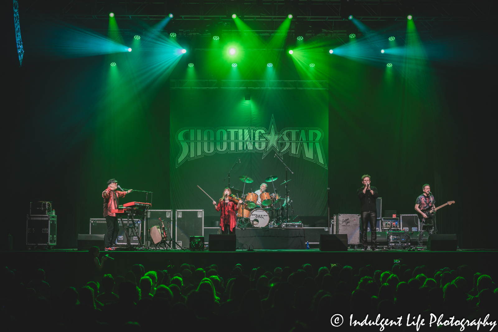 Shooting Star performing live in concert at Ameristar Casino's Star Pavilion in Kansas City, MO on April 26, 2025.