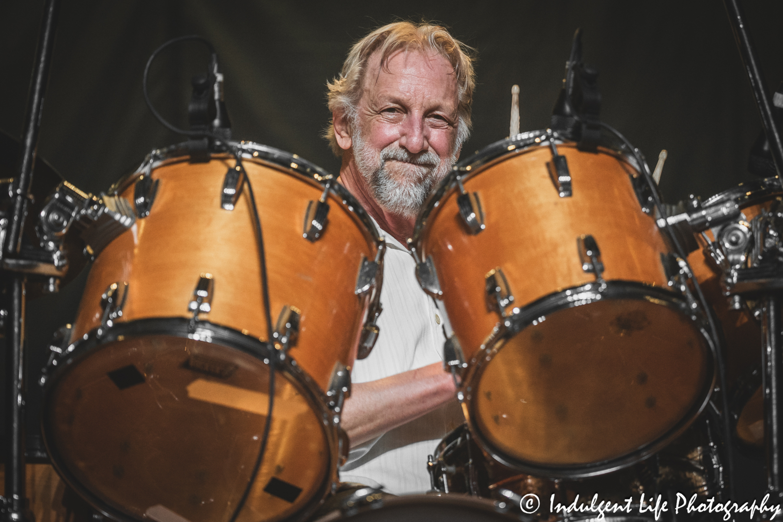 Shooting Star drummer and founding member Steve Thomas live in concert at Ameristar Casino's Star Pavilion in Kansas City, MO on April 26, 2025.