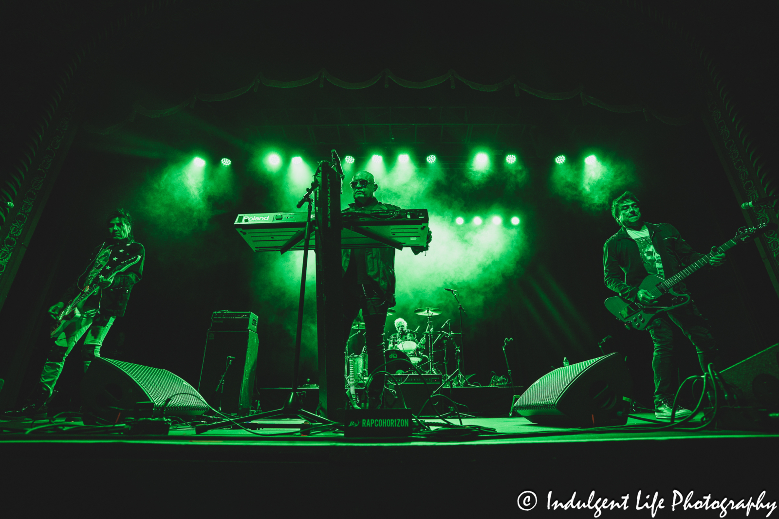 A Flock of Seagulls performing "Modern Love Is Automatic" live on the "I Love The 80's" tour stop at Uptown Theater in Kansas City, MO on June 13, 2025.