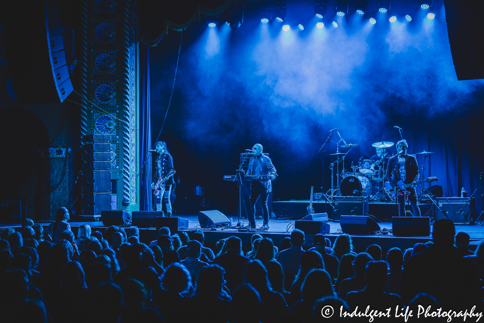 A Flock of Seagulls performing live on the "I Love The 80's" tour stop at Uptown Theater in Kansas City, MO on June 13, 2025.