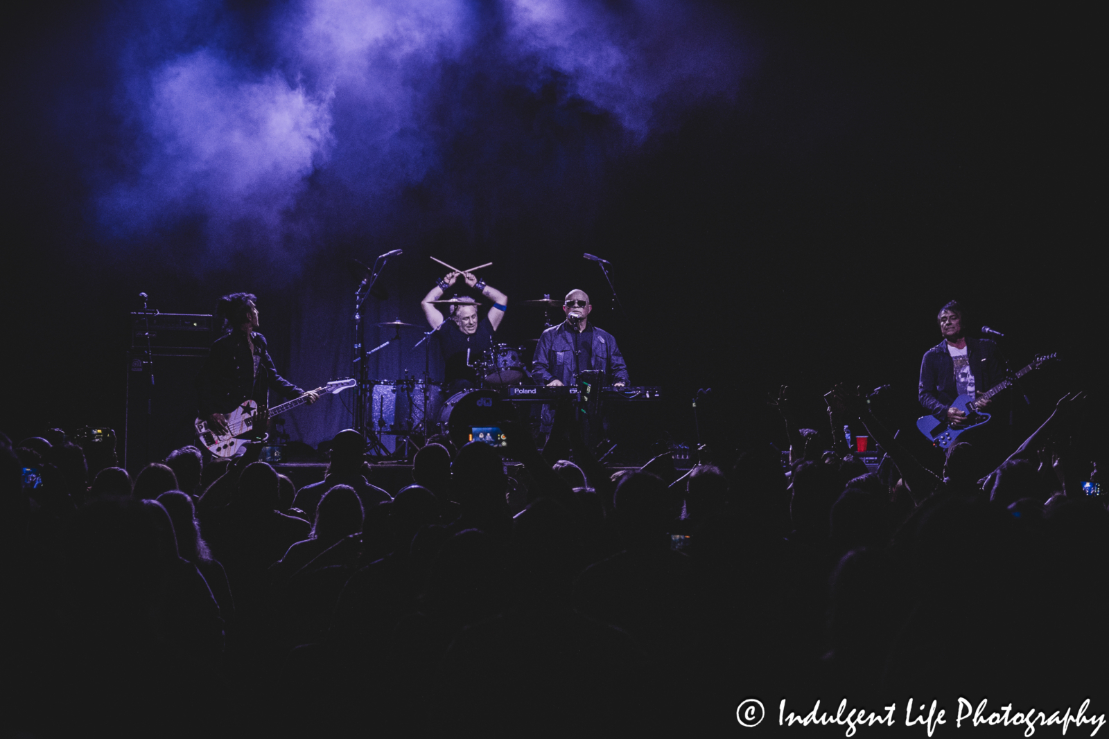 A Flock of Seagulls live in concert on the "I Love The 80's" tour stop at Uptown Theater in Kansas City, MO on June 13, 2025.
