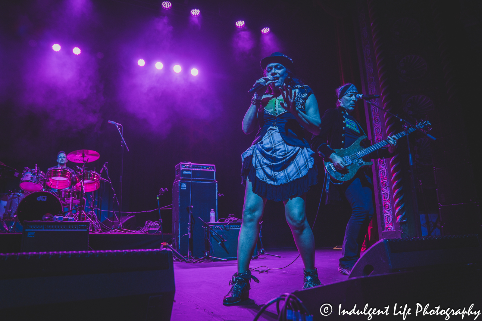 Annabella Lwin and her band Bow Wow Wow live in concert at Uptown Theater in Kansas City, MO on June 13, 2025.