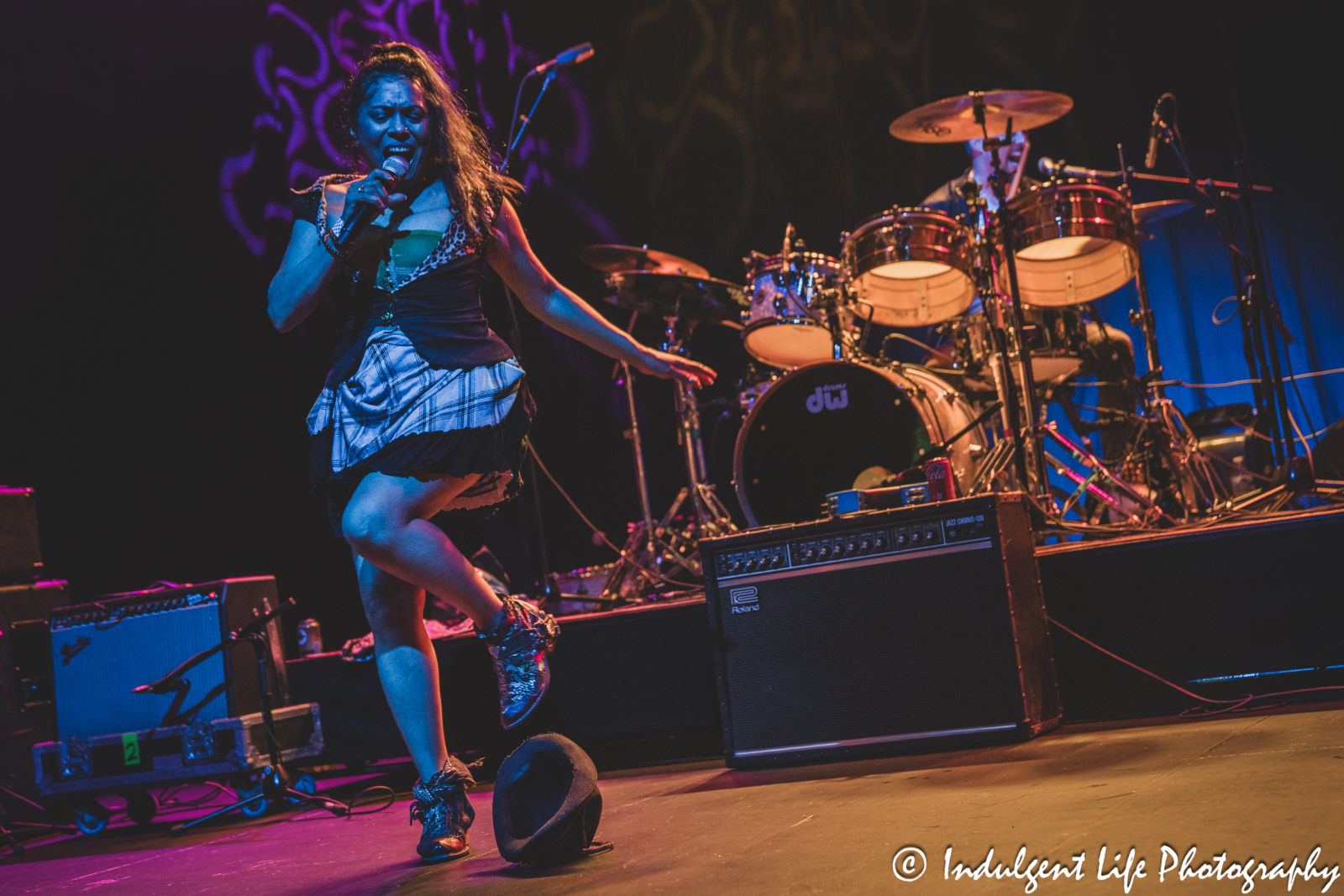 Annabella Lwin and her band Bow Wow Wow performing live at Uptown Theater in Kansas City, MO on June 13, 2025.