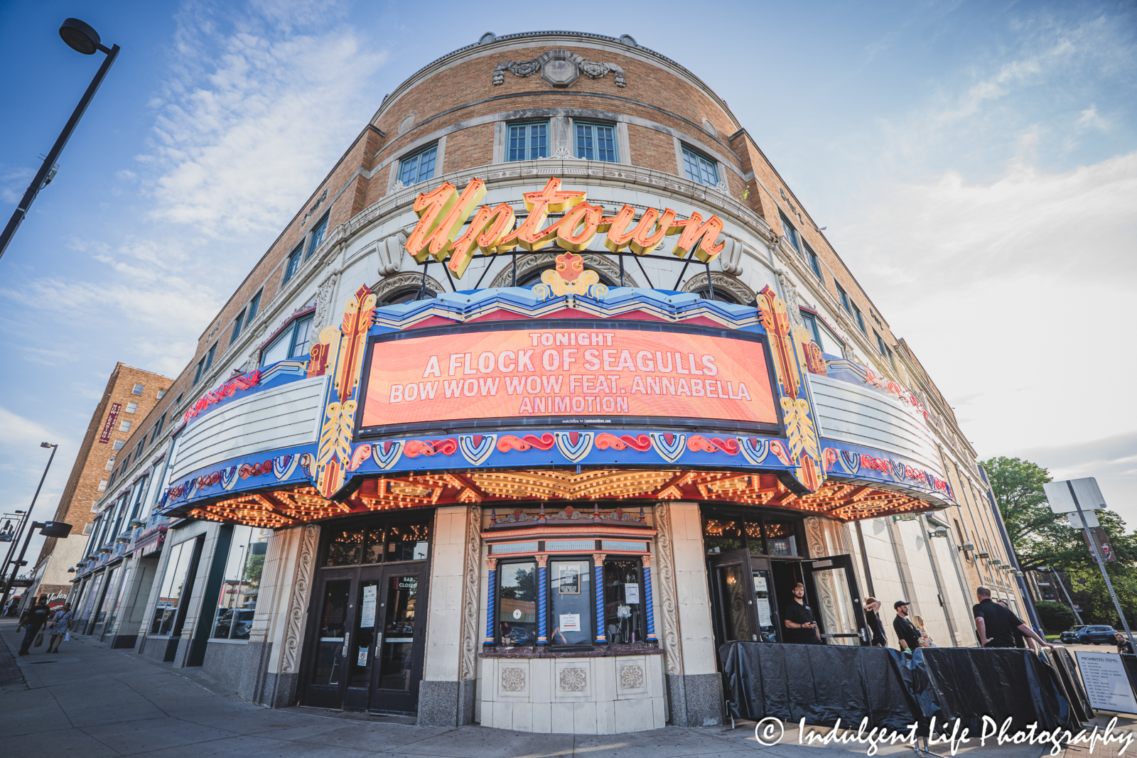 Uptown Theater in Kansas City, MO hosted the "I Love The 80's" tour with A Flock of Seagulls, Animotion and Annabella's Bow Wow Wow on June 13, 2025.