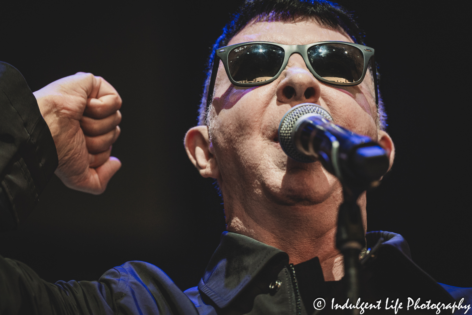 Soft Cell frontman Marc Almond performing "Monoculture" live in concert at Hollywood Casino Amphitheater in Maryland Heights, MO on June 5, 2025.
