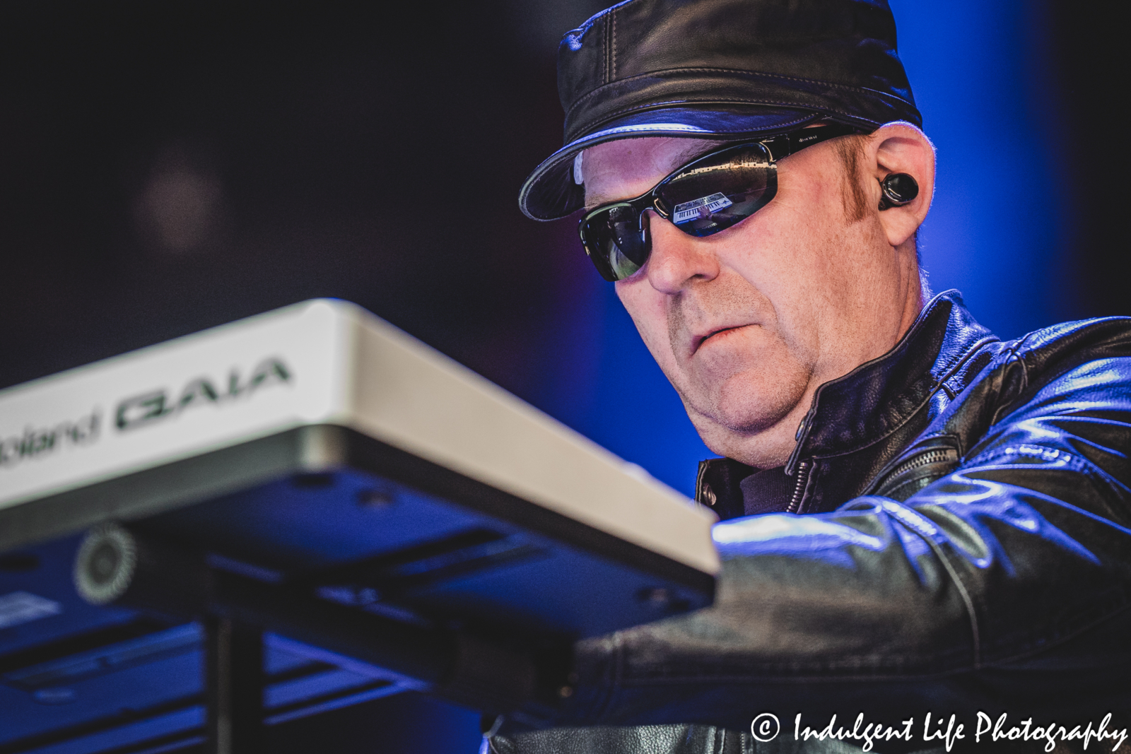 Soft Cell keyboardist David Ball performing "Monoculture" live in concert at Hollywood Casino Amphitheater in Maryland Heights, MO on June 5, 2025.