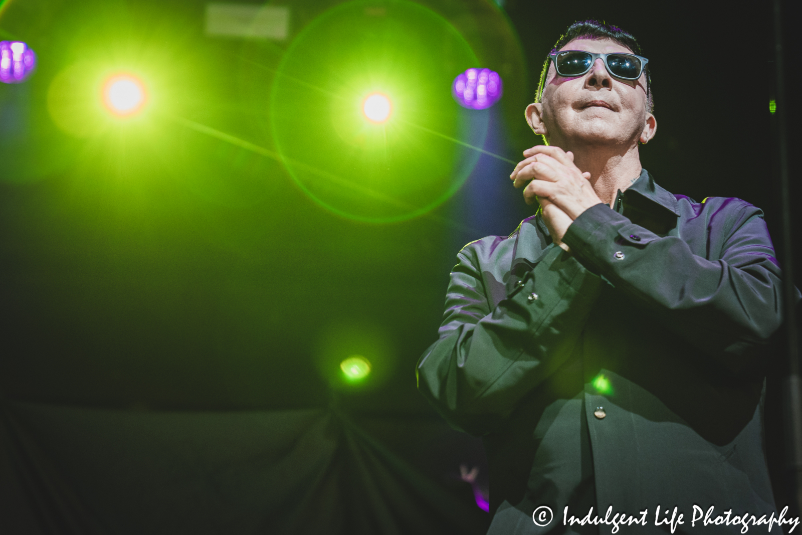 Soft Cell frontman Marc Almond performing "Memorabilia" live in concert at Hollywood Casino Amphitheater in Maryland Heights, MO on June 5, 2025.