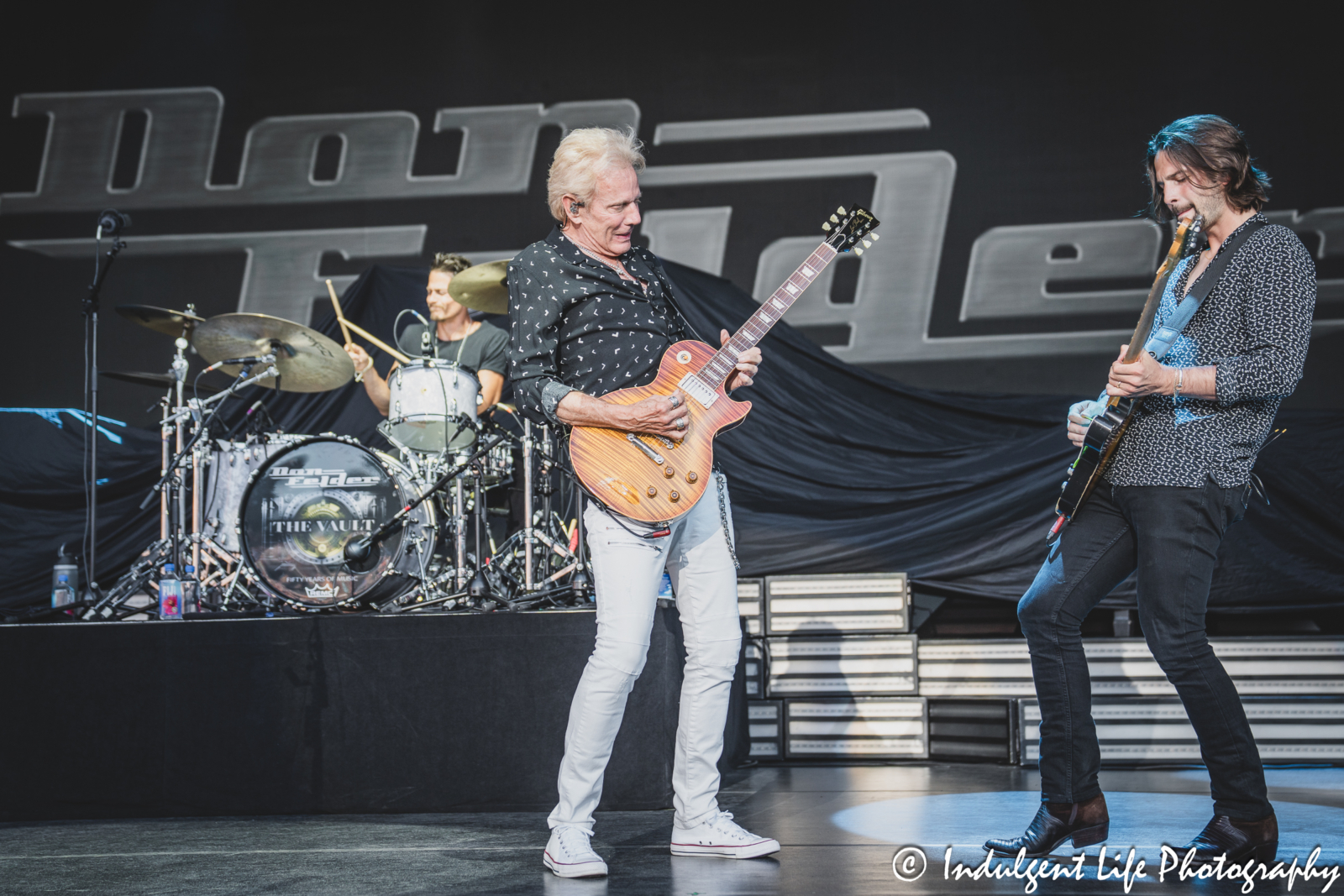 Don Felder and his band performing "Already Gone" live in concert at Starlight Theatre in Kansas City, MO on July 2, 2025.