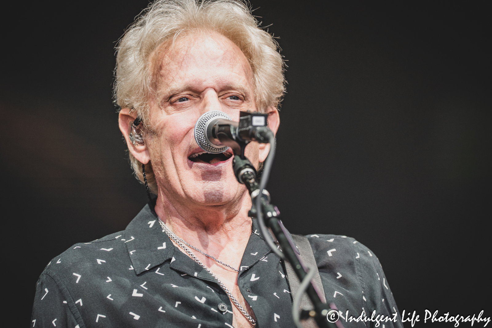 Don Felder live in concert performing "One of These Nights" by the Eagles live in concert at Starlight Theatre in Kansas City, MO on July 2, 2025.