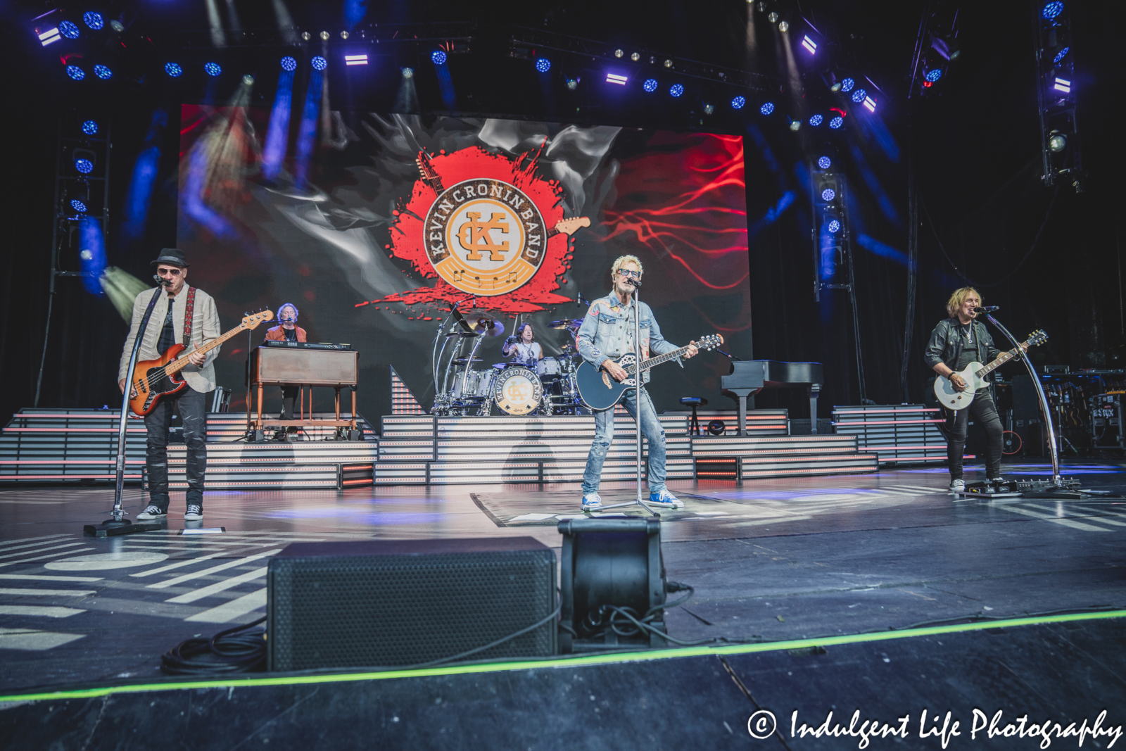 Kevin Cronin Band live in concert performing "Don't Let Him Go" by REO Speedwagon at Starlight Theatre in Kansas City, MO on July 2, 2025.