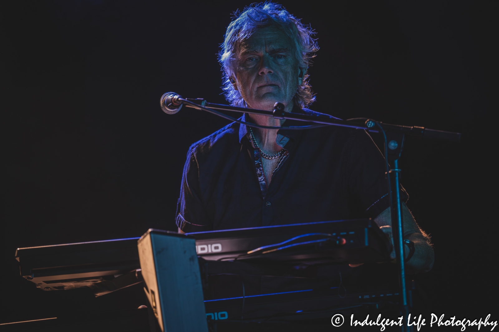 Loverboy keyboardist Doug Johnson performing "Notorious" live at Prairie Band Casino in Mayetta, KS on July 24, 2025.