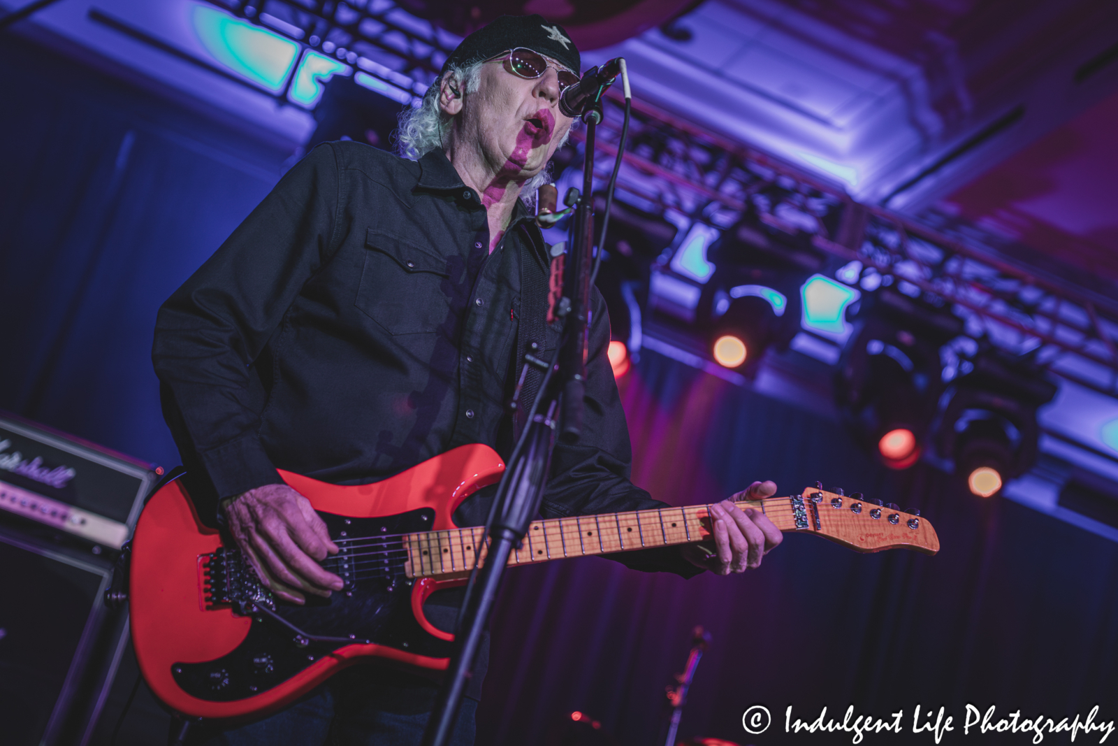Loverboy guitarist Paul Dean performing "Queen of the Broken Hearts" live at Prairie Band Casino in Mayetta, KS on July 24, 2025.