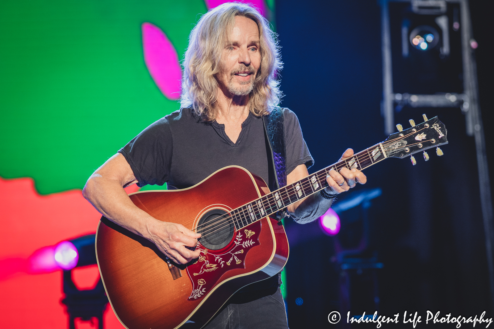 Styx classic member and guitarist Tommy Shaw performing "Fooling Yourself (The Angry Young Man)" live in concert at Starlight Theatre in Kansas City, MO on July 2, 2025.