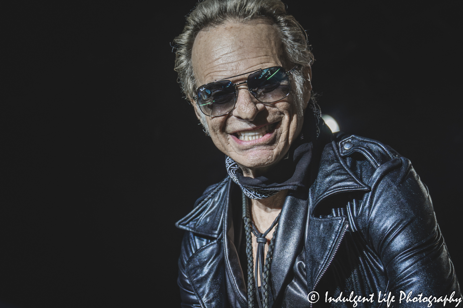 David Lee Roth of Van Halen performing solo at Grinders in the Crossroads of downtown Kansas City, MO on August 27, 2025.