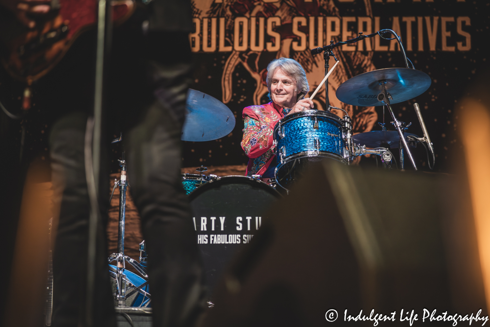 Drummer Harry Stinson of Marty Stuart's Fabulous Superlatives live in concert at Star Pavilion inside of Ameristar Casino in Kansas City, MO on September 19, 2025.
