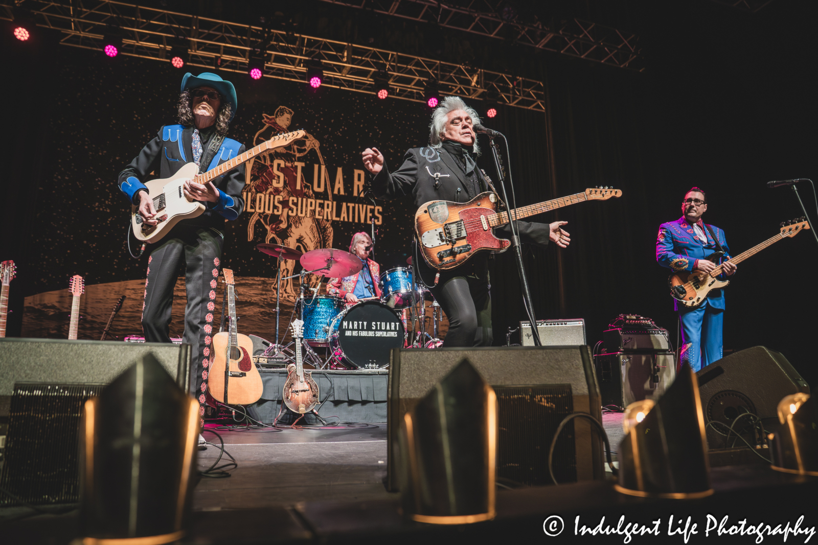 Marty Stuart & His Fabulous Superlatives live in concert at Ameristar Casino's Star Pavilion in Kansas City, MO on September 19, 2025.