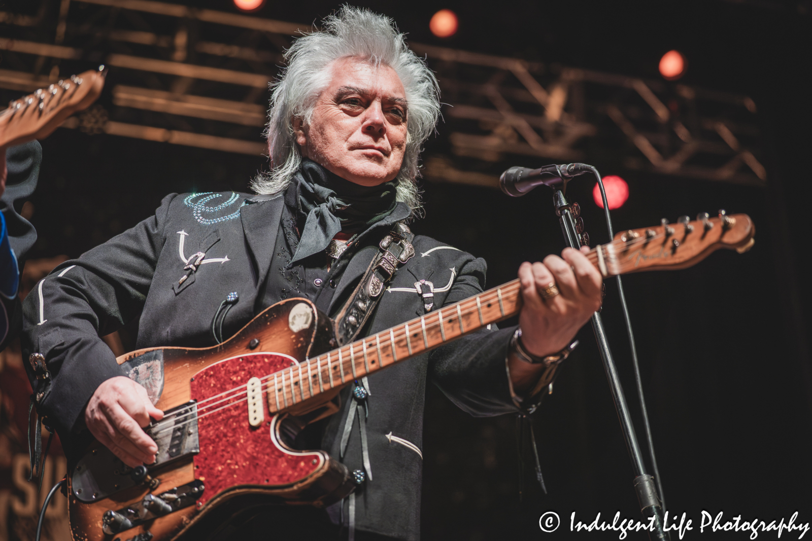 Marty Stuart performing live at Star Pavilion inside of Ameristar Casino in Kansas City, MO on September 19, 2025.