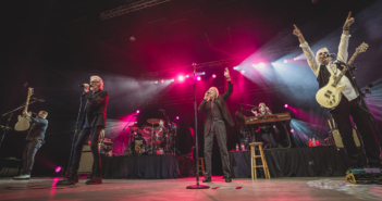 Three Dog Night performed live in concert with Little River Band at Azura Amphitheater in Bonner Springs, KS on September 25, 2025.