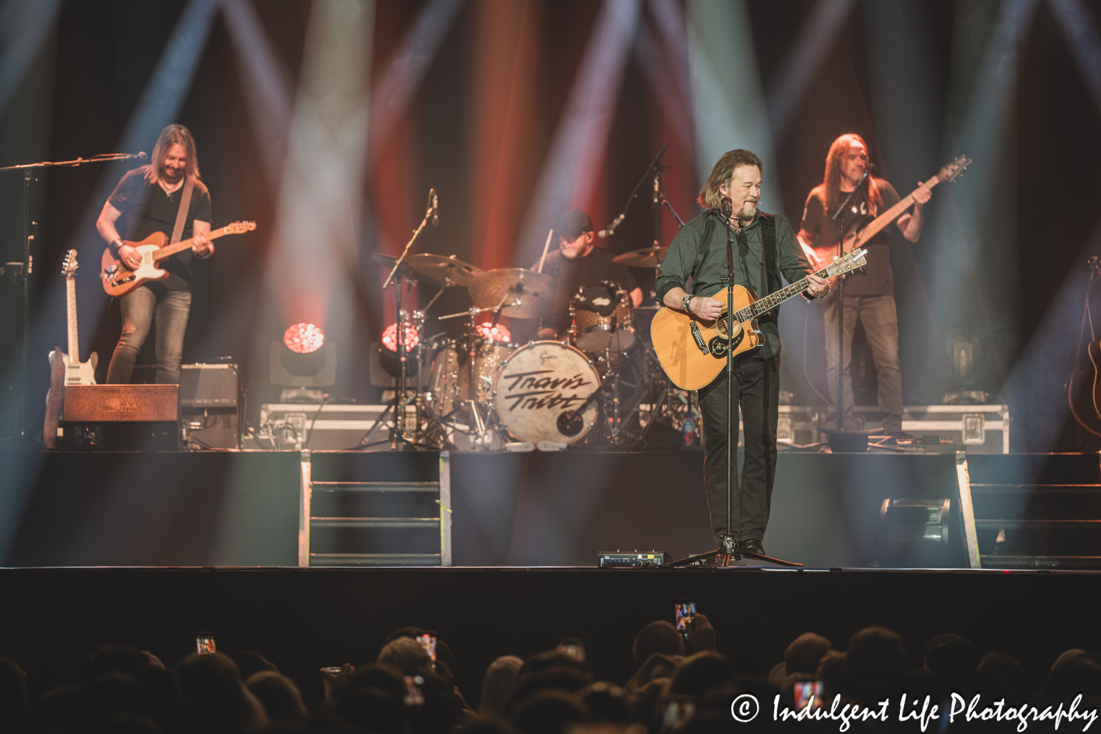 Live concert performance at Ameristar Casino's Star Pavilion in Kansas City, MO featuring Travis Tritt on October 18, 2025.