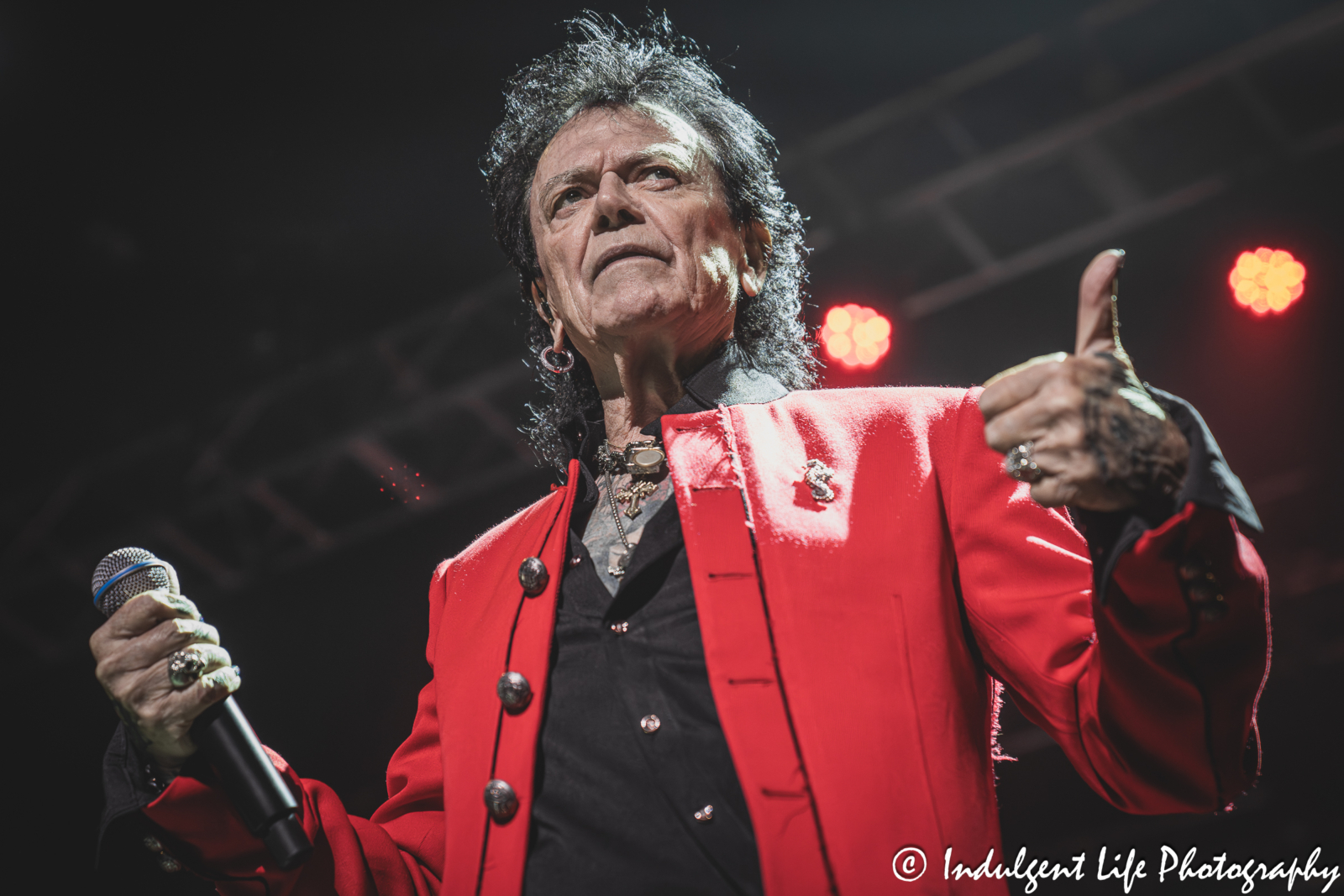 Russell Hitchcock opening up the 50th anniversary concert of Air Supply with "Sweet Dreams" at Star Pavilion inside of Ameristar Casino in Kansas City, MO on March 28, 2026.