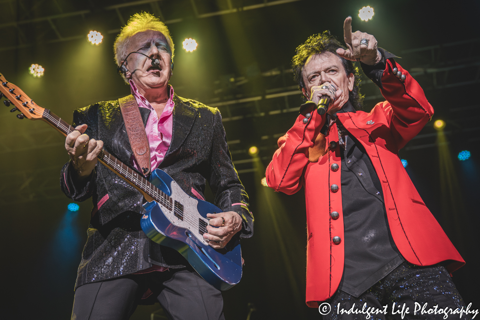 Air Supply duo of Graham Russell and Russell Hitchcock performing "Even the Nights Are Better" at Ameristar Casino in Kansas City, MO on March 28, 2026.