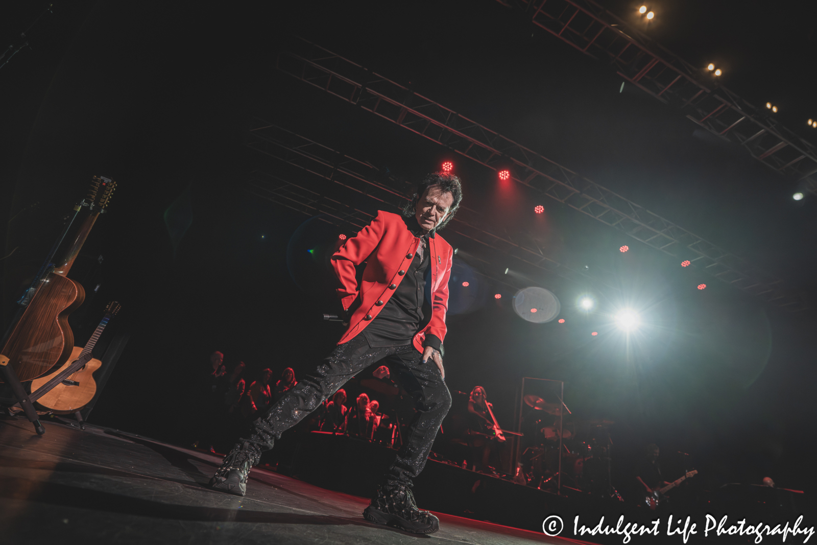 Russell Hitchcock and the Air Supply band performing "Just as I Am" at Ameristar Casino's Star Pavilion in Kansas City, MO on March 28, 2026.