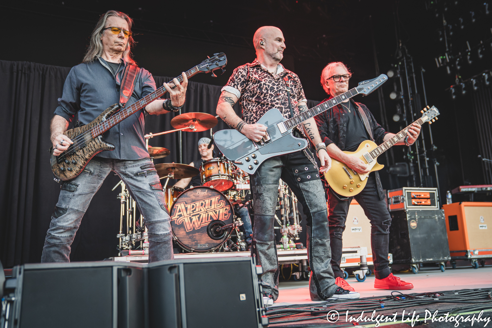 April Wine opening up its concert performance at Starlight Theatre in Kansas City, MO on May 16, 2026.