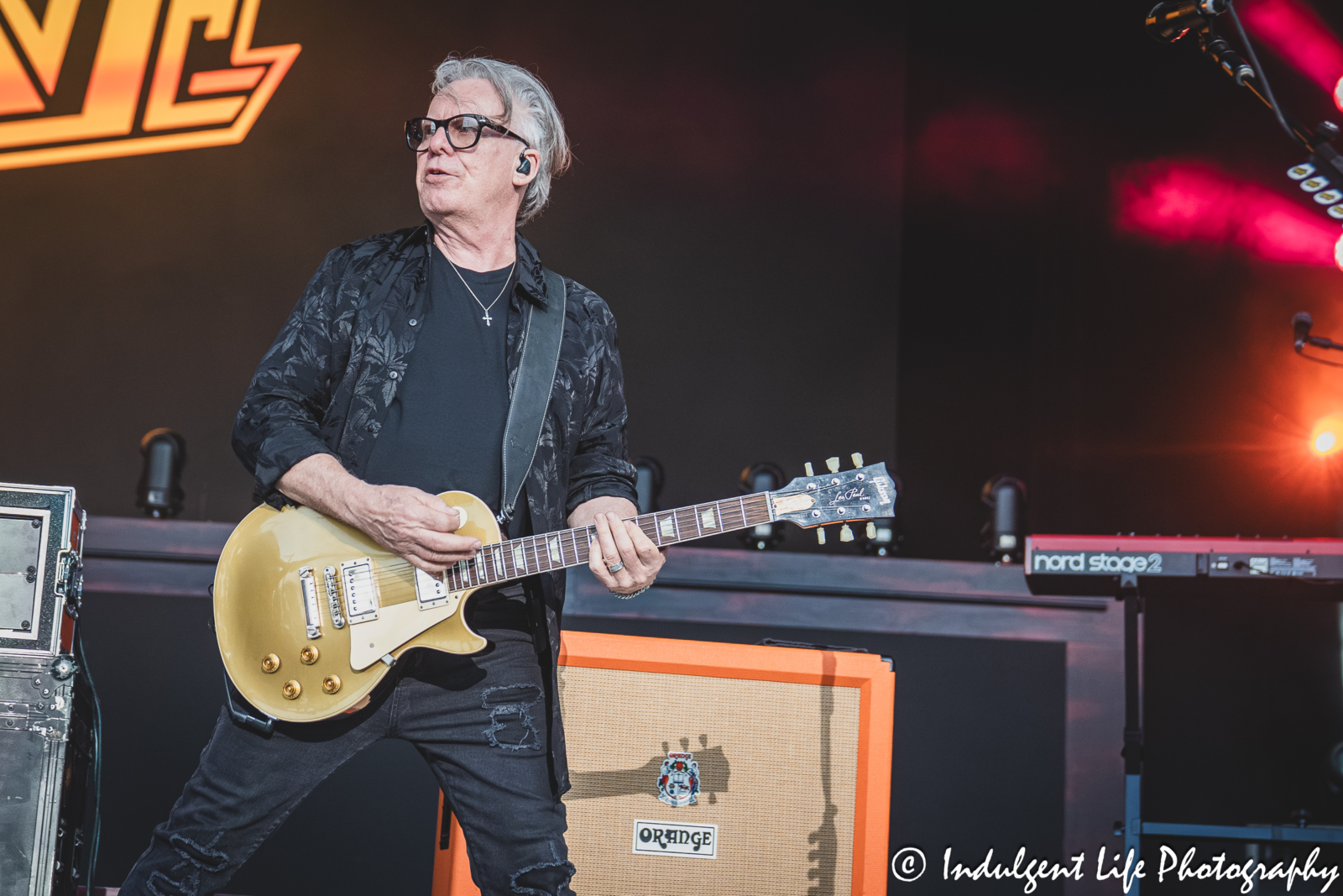 April Wine founding member and guitarist Brian Greenway performing "I Like to Rock" live in concert at Starlight Theatre in Kansas City, MO on May 16, 2026.